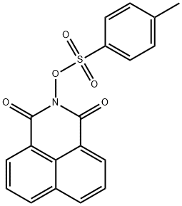 2-{[(4-methylphenyl)sulfonyl]oxy}-1H-benzo[de]isoquinoline-1,3(2H)-dione 구조식 이미지