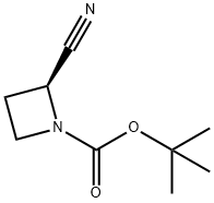 tert-butyl (S)-2-cyanoazetidine-1-carboxylate Structure