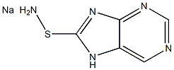 Azathioprine sodium Structure