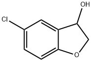 5-chloro-2,3-dihydro-benzofuran-3-ol 구조식 이미지