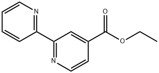 [2,2'-Bipyridine]-4-carboxylic acid, ethyl ester Structure