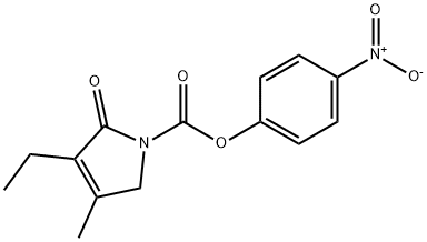 4-Nitrophenyl 3-Ethyl-4-Methyl-2-Oxo-2,5-Dihydro-1H-Pyrrole-1-Carboxylate Structure
