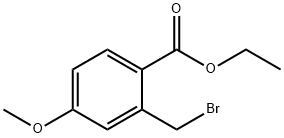 Ethyl 2-(bromomethyl)-4-methoxybenzoate Structure