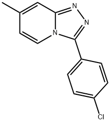 3-(4-Chlorophenyl)-7-methyl-[1,2,4]triazolo[4,3-a]pyridine Structure