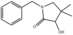 1-benzyl-3-hydroxy-4,4-dimethylpyrrolidin-2-one Structure
