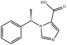 (S)-1-(1-phenylethyl)-1H-imidazole-5-carboxylic acid Structure