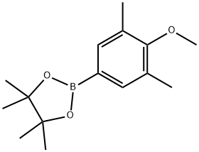 2-(4-Methoxy-3,5-dimethylphenyl)-4,4,5,5-tetramethyl-1,3,2-dioxaborolane Structure