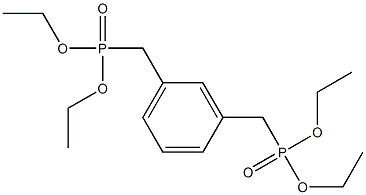 tetraethyl (1,3-phenylenebis(methylene))bis(phosphonate) Structure
