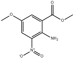 methyl 2-amino-5-methoxy-3-nitrobenzoate Structure