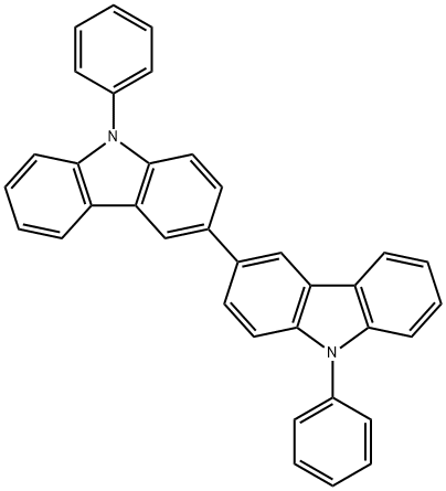 9,9'-Diphenyl-9H,9'H-3,3'-bicarbazole 구조식 이미지
