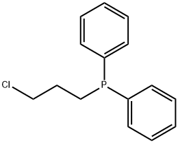 3-chloropropyl(diphenyl)phosphane 구조식 이미지