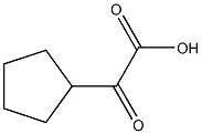 2-cyclopentyl-2-oxoacetic acid 구조식 이미지