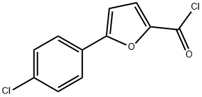 2-Furancarbonyl chloride, 5-(4-chlorophenyl)-
 구조식 이미지