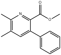 Methyl 5,6-dimethyl-3-phenylpicolinate Structure