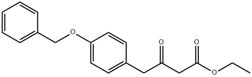 Ethyl 4-[4-(Benzyloxy)phenyl]-3-oxobutyrate 구조식 이미지