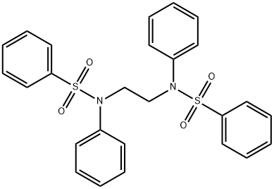 N,N'-1,2-ethanediylbis(N-phenylbenzenesulfonamide) Structure