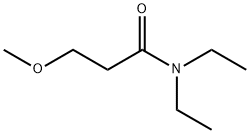 N,N-diethyl-3-methoxypropanamide 구조식 이미지