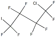 omega-Chloroperfluorobutyl iodide Structure