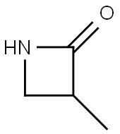 3-methyl-2-Azetidinone 구조식 이미지