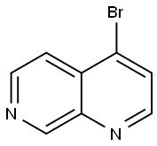 4-Bromo-1,7-naphthyridine Structure