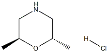 trans-2,6-Dimethylmorpholine hydrochloride Structure