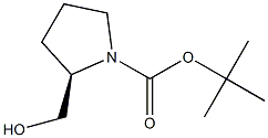 (R)-1-Boc-pyrrolidin-2-yl-methanol 구조식 이미지