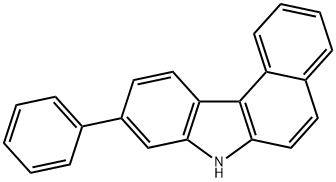 9-phenyl-7H-benzo[c]carbazole Structure