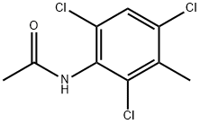 N-(2,4,6-trichloro-3-methylphenyl)acetamide Structure