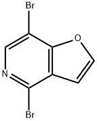 4,7-디브로모푸로[3,2-c]피리딘 구조식 이미지
