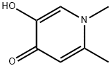 5-Hydroxy-1,2-dimethyl-4(1H)-pyridinone 구조식 이미지