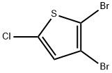 2,3-dibromo-5-chlorothiophene Structure