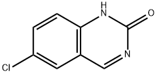 2(1H)-퀴나졸리논,6-클로로- 구조식 이미지