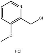 2-(Chloromethyl)-3-methoxypyridine hydrochloride Structure