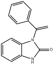 1-(1-phenyl-vinyl)-1,3-dihydro-benzoimidazol-2-one Structure