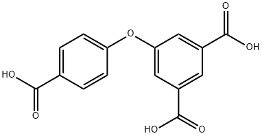 5-(4-carboxyphenoxy)isophthalic acid 구조식 이미지