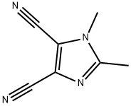 1,2-Dimethyl-1H-Imidazole-4,5-Dicarbonitrile 구조식 이미지