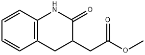 methyl 2-(2-oxo-1,2,3,4-tetrahydroquinolin-3-yl)acetate 구조식 이미지