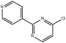 4-chloro-2-(4-pyridinyl)Pyrimidine 구조식 이미지