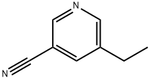 5-Ethylnicotinonitrile 구조식 이미지