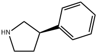 3-Phenylpyrrolidine 구조식 이미지
