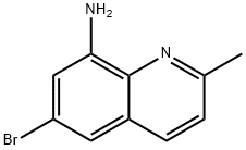 6-bromo-2-methylquinolin-8-amine Structure