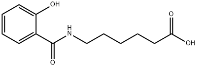 6-(2-hydroxybenzamido)hexanoic acid Structure