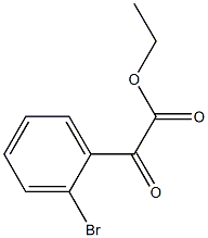 Ethyl 2-(2-bromophenyl)-2-oxoacetate Structure
