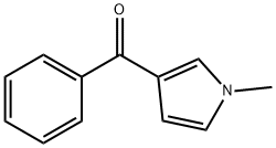 (1-methyl-pyrrol-3-yl)(phenyl)methanone Structure