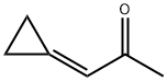 1-cyclopropylidenepropan-2-one 구조식 이미지