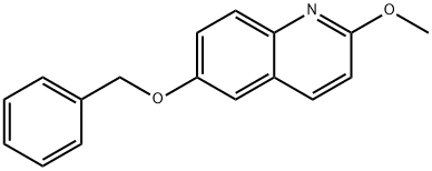 6-(benzyloxy)-2-methoxyquinoline Structure