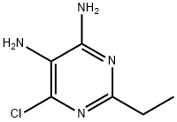 6-Chloro-2-ethylpyrimidine-4,5-diamine 구조식 이미지