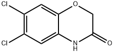 6,7-Dichloro-4H-benzo[1,4]oxazin-3-one 구조식 이미지