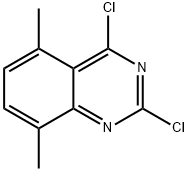 2,4-dichloro-5,8-dimethyl-quinazoline 구조식 이미지