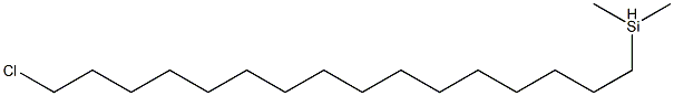 Silane, chlorohexadecyldimethyl- 구조식 이미지